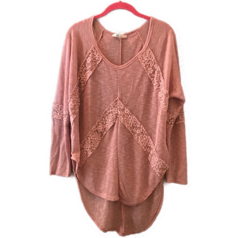 Pink High Low Tunic